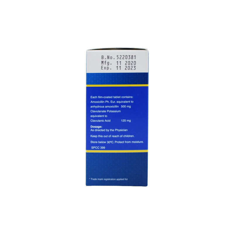 Dioclav 625 Mg Tablet 20&