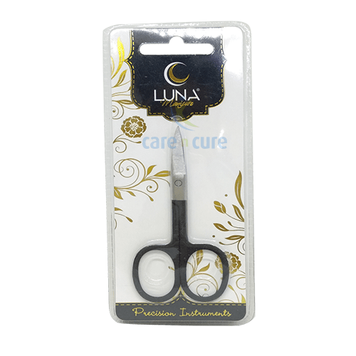 Luna Premium Nail Scissors Curved Lu30061