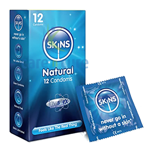 Skins Natural Condoms 12S