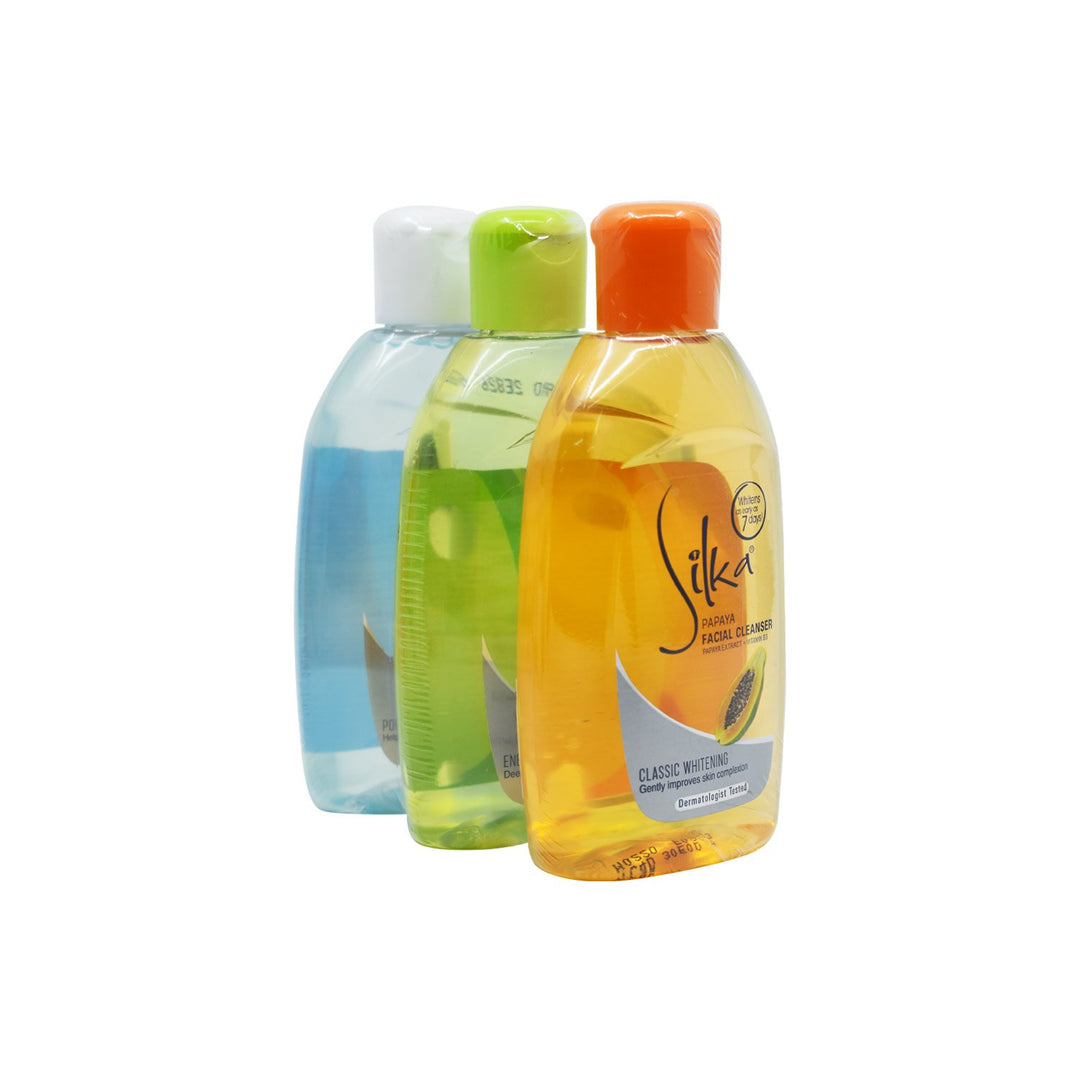 Silka Facial Cleanser Assorted 150ml X 3Pcs