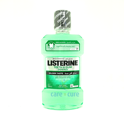 Listerine Mouthwash Teeth And Gum Defense 500ml