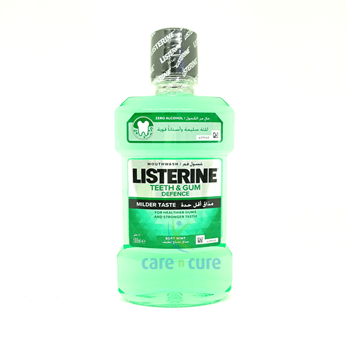 Listerine Mouthwash Teeth And Gum Defense 500ml