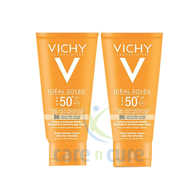 Vichy Ideal Soleil Dry Touch Fluid Bb 50ml (1+1 Offer) 