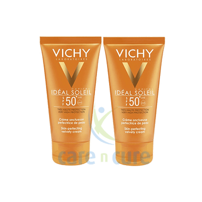 Vichy Ideal Soliel Dry Touch Velvety 50ml (1+1 Offer) 