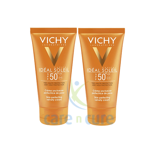 Vichy Ideal Soliel Dry Touch Velvety 50ml (1+1 Offer) 