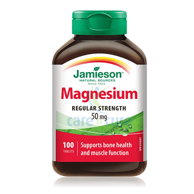 Jamieson Magnesium Tablets 100's
