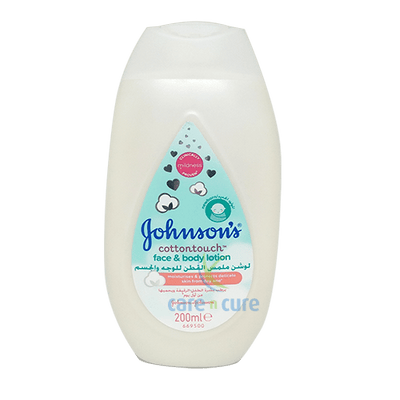 Johnson & Johnson Baby Cotton Touch Face & Body Lotion 200ml
