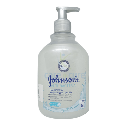 Johnson & Johnson Anti - Bact Liquid Hand Soap Sea Salt 500ml