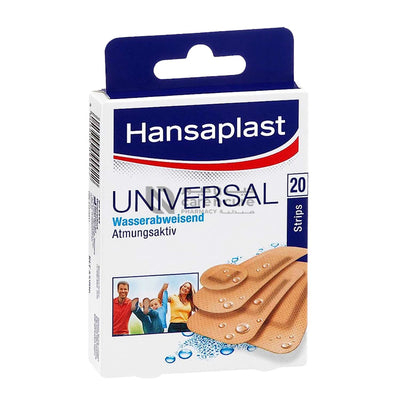 Hansaplast Universal Assrt W/R Strips 20 Pieces