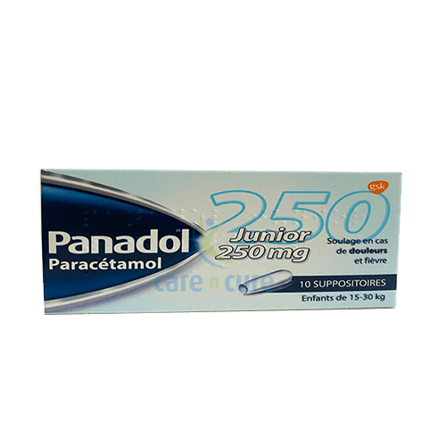 Panadol Junior 250mg Supp 10S