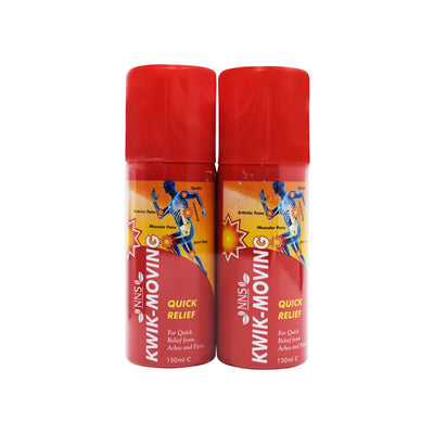 Kwik-Moving Spray150ml 2'S Offer