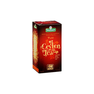 Stassen Pure Ceylon Tea Bag 25's