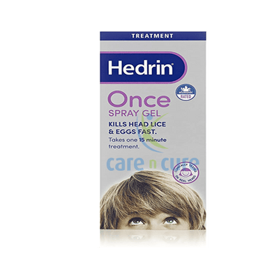 Hedrin Once Spray Gel 60ml