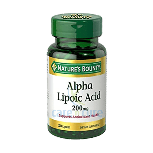 Nature's Bounty Alpha Lipoic Acid 200 mg Cap 30's