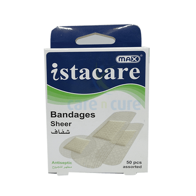 Istacare Sheer Astd Bandage 50's