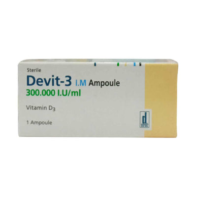 Devit - 3 Im 300000 (Vit-D3) Iu/ml Amp 1's