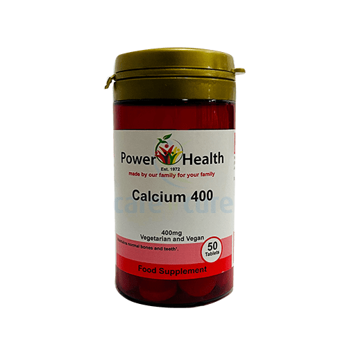Power Health Calcium 400 mg Tablets 50&