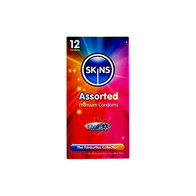 Skins Assorted Condoms 12's