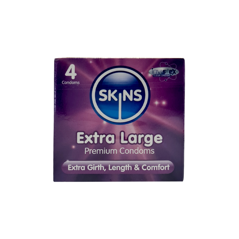 Skins Extra Large Condoms 4&