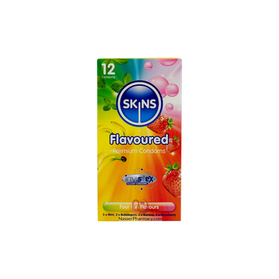 Skins Flavours Condoms 12's
