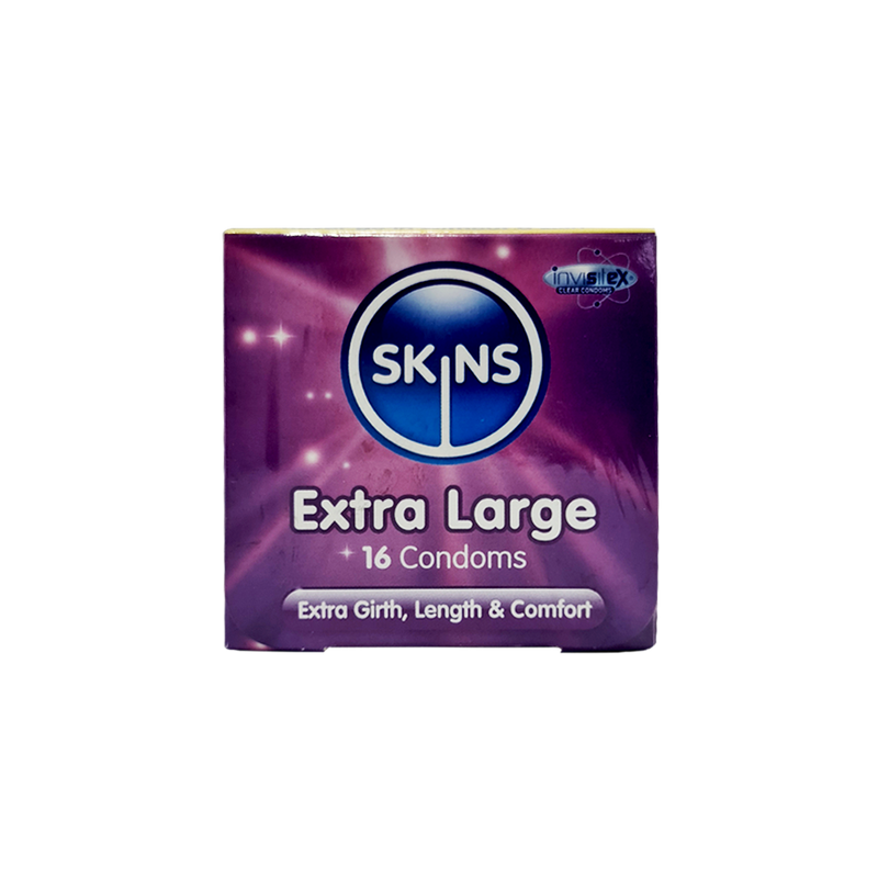 Skins Cube Extra Large Condoms 16&
