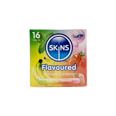 Skins Cube Condoms Flavours 16's