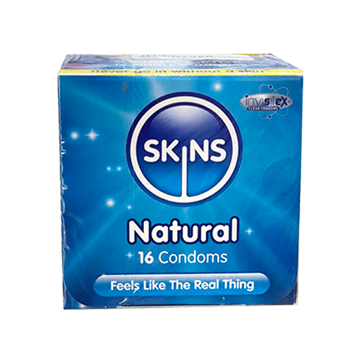 Skins Cube Condoms Natural 16S