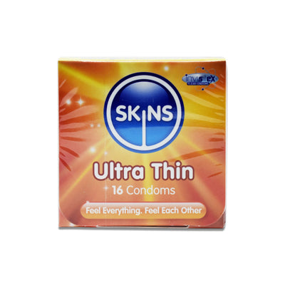 Skins Cube Condoms Ultra Thin 16'S