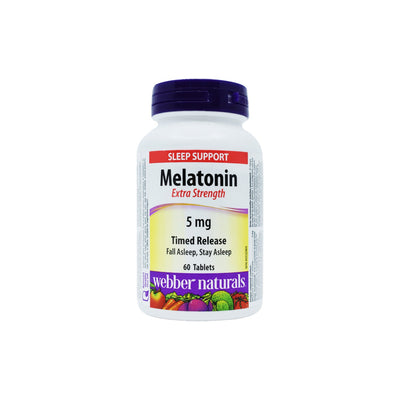 Webber Naturals Melatonin 5 mg Tr Tablet 60's