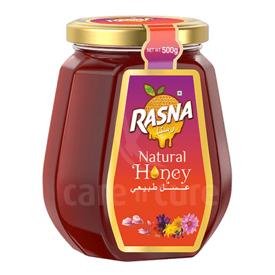 Rasna Natural Honey (Octagonal Glass Jar) 500G