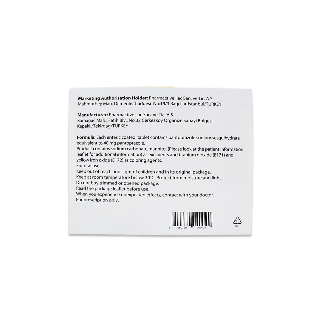 Pantor 20mg Tablets 30S