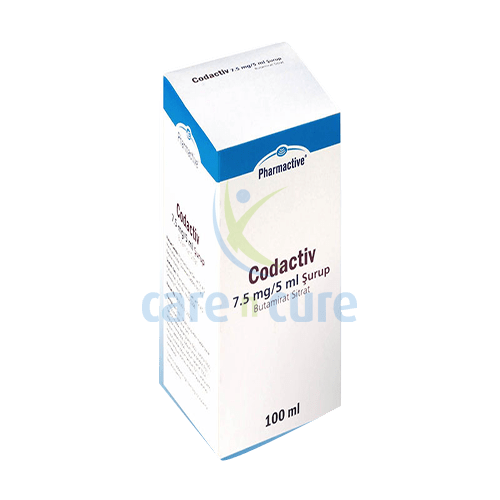 Codactive Sir Buy Codactive 7.5 mg /5ml Syrup 100ml online in Qatar- View Usage ...