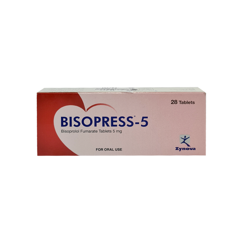 Bisopress 5 mg Fc Tablets 28&