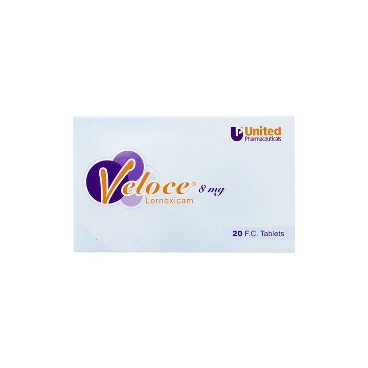 Veloce 8 mg Fc Tablets 20's