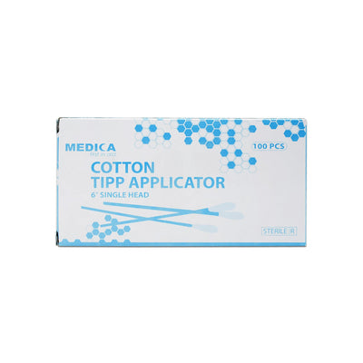 Medica Cotton Tipp Applicators Single Sterile 100'S