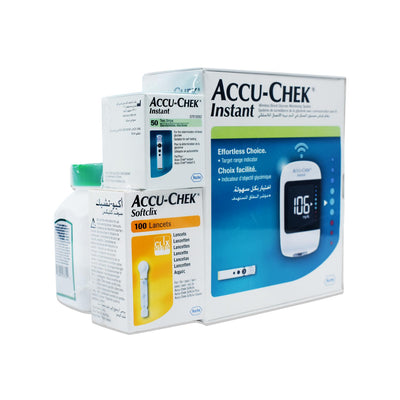 Accu Chek Instant Kit Offer+21St Century Diabetic  Tablet 30's