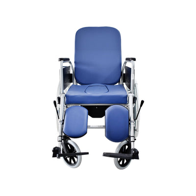 Yuwell Commode Chair With 24 Rear Wheel Y1