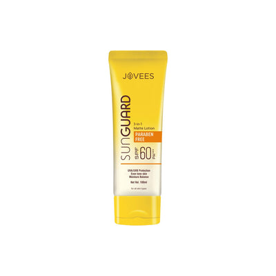 Jovees Sunguard Spf 60 3 In 1 Matte Lotion 100ml