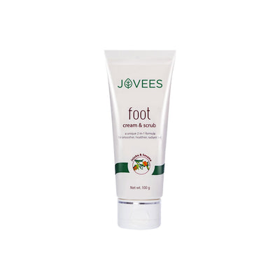 Jovees Foot Cream & Scrub 100gm