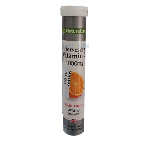 Naturecare Vit C Eff 1000 mg Tablets 20's