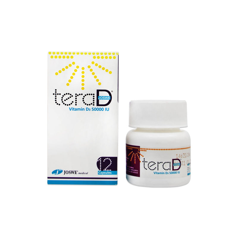 Terad Vitamin D3 50000 Iu Cap 12&