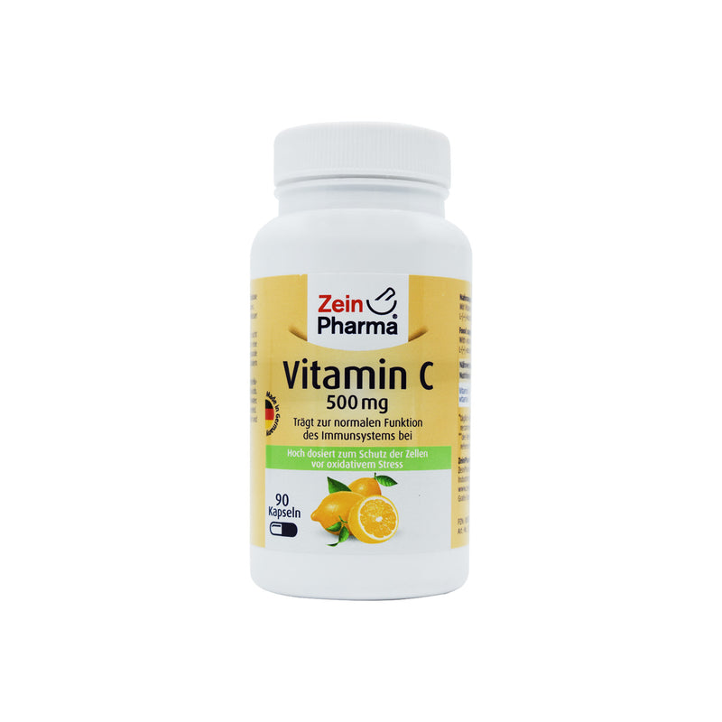 Zein Pharma Vitamin C 500mg Cap 90&