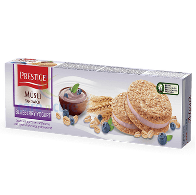 Prestige Musli Sandwich Ygrt  Biscuits (No Sugar) 92 gm 