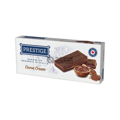 Prestige Sandwich Browine Biscuits Cocoa Cream 153gm