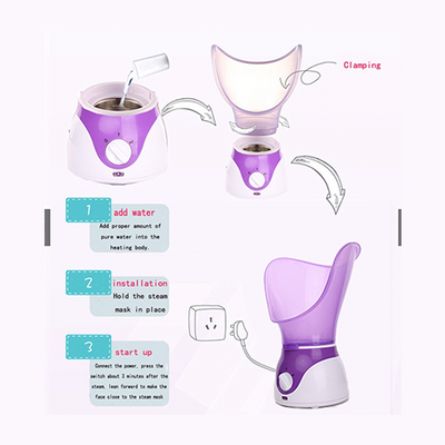 Facial & Nasal Steamer / Steam Inhaler - 6 Months Warranty