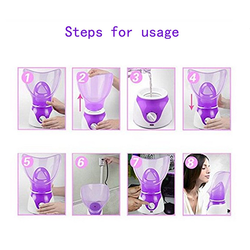 Facial & Nasal Steamer - 6 Months Warranty