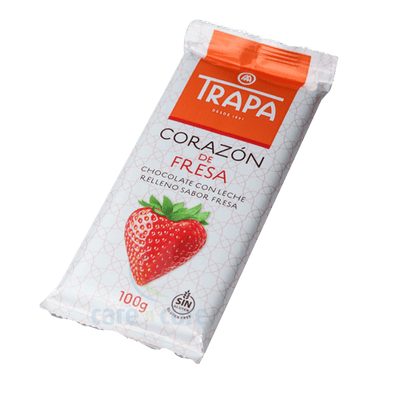 Trapa Corzon Chocolate Bar W/S-Berry Flng 100G