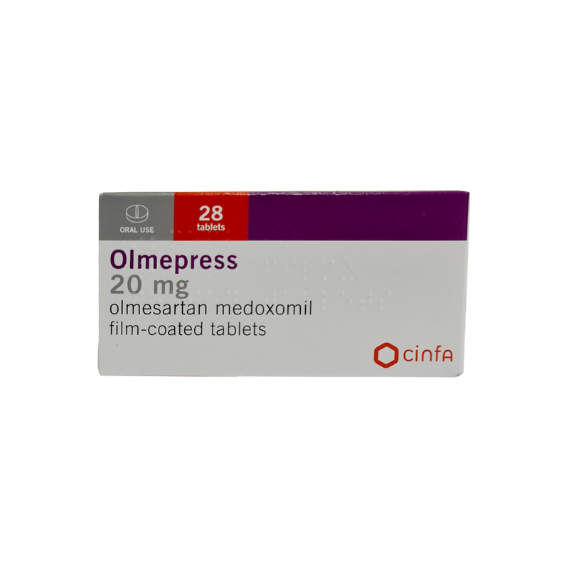 Olmepress 20mg Fc Tablets 28&