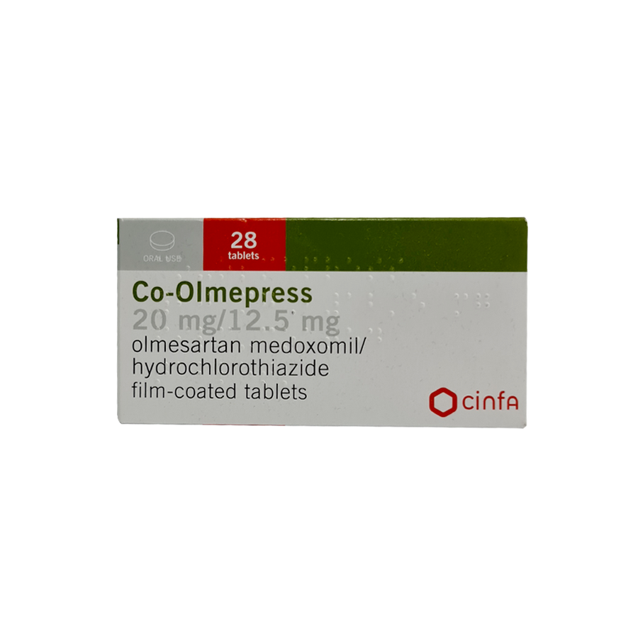 Co-Olmepress 20/12.5 mg Fc Tablets 28's
