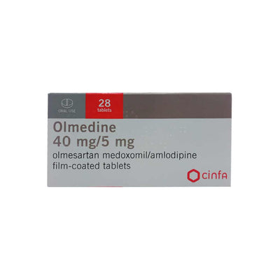 Olmedine 40/5 mg Fc Tablets 28's